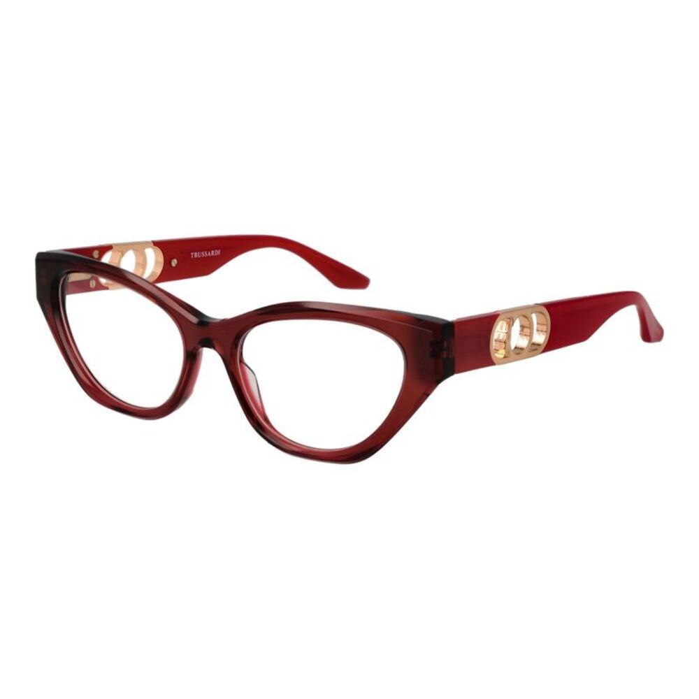 Trussardi Red Acetate Glasses Women's (Frames)